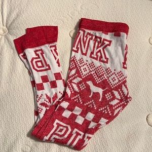 Last call!!  Victoria’s Secret pink pajama pants size medium